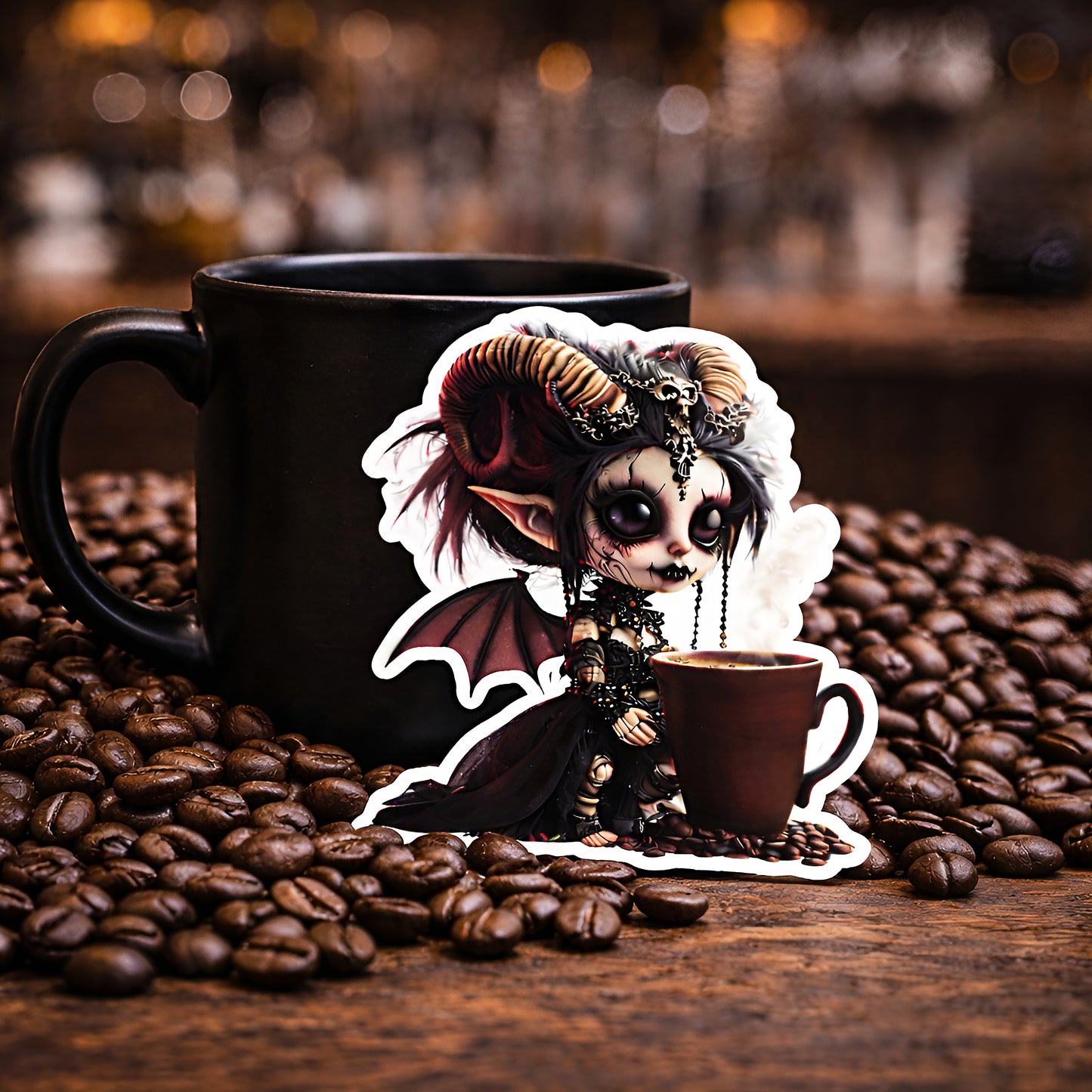 Lilith Latte Vinyl Sticker