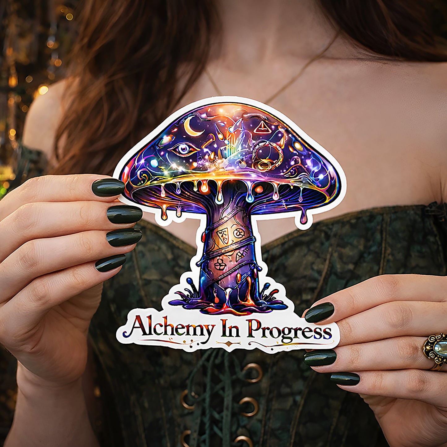 Alchemy In Progress Vinyl Sticker