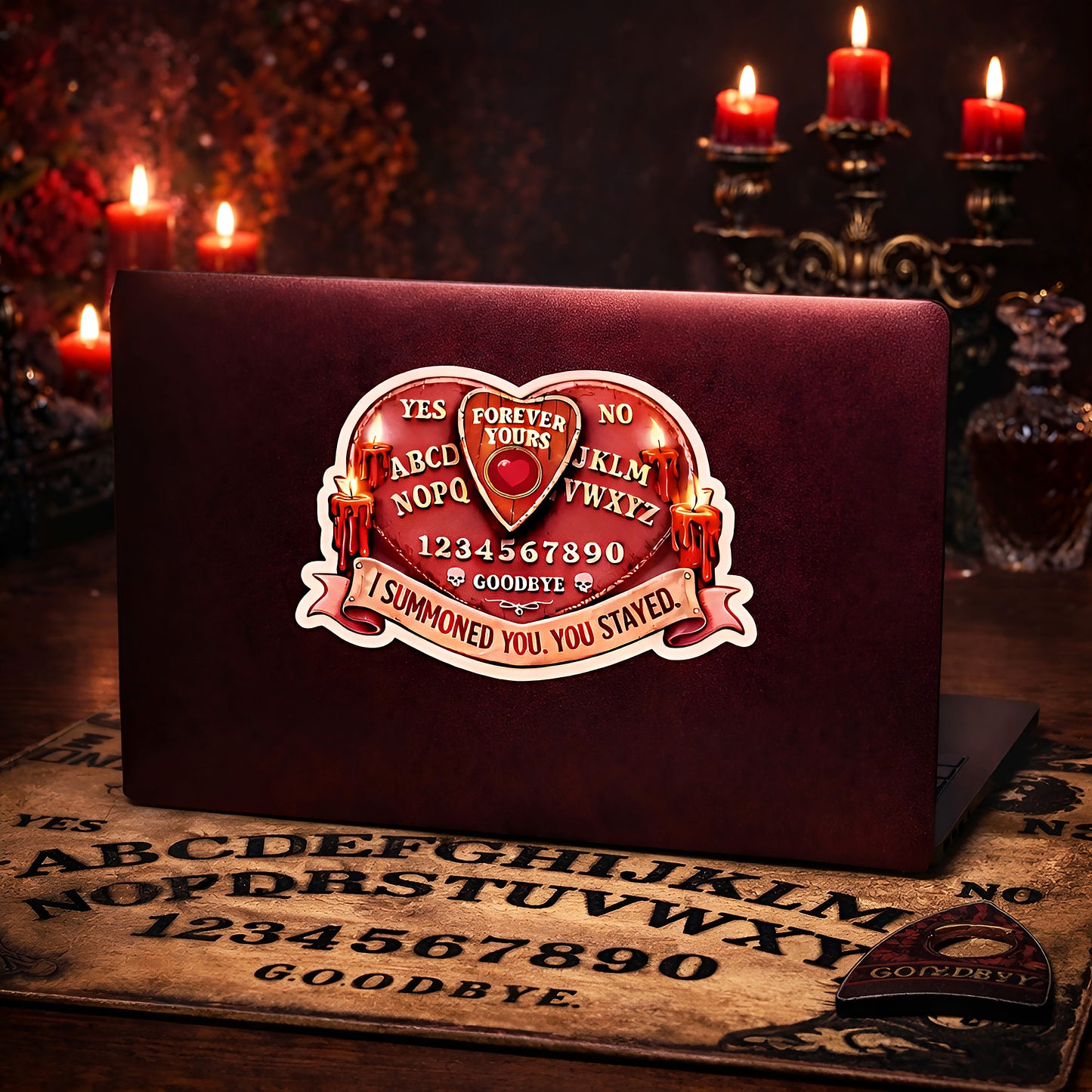 I Summoned You Vinyl Sticker