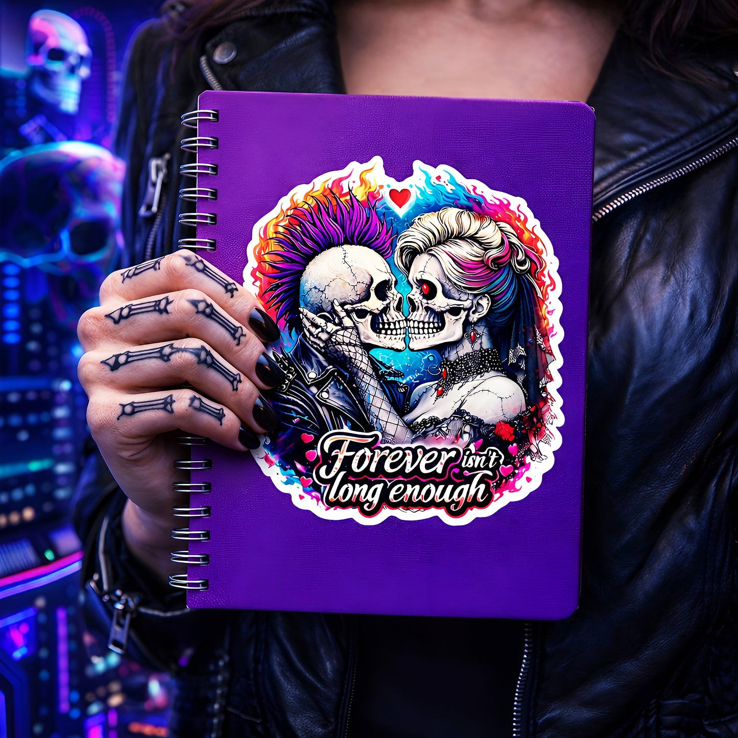 Forever Isn't Long Enough Vinyl Sticker