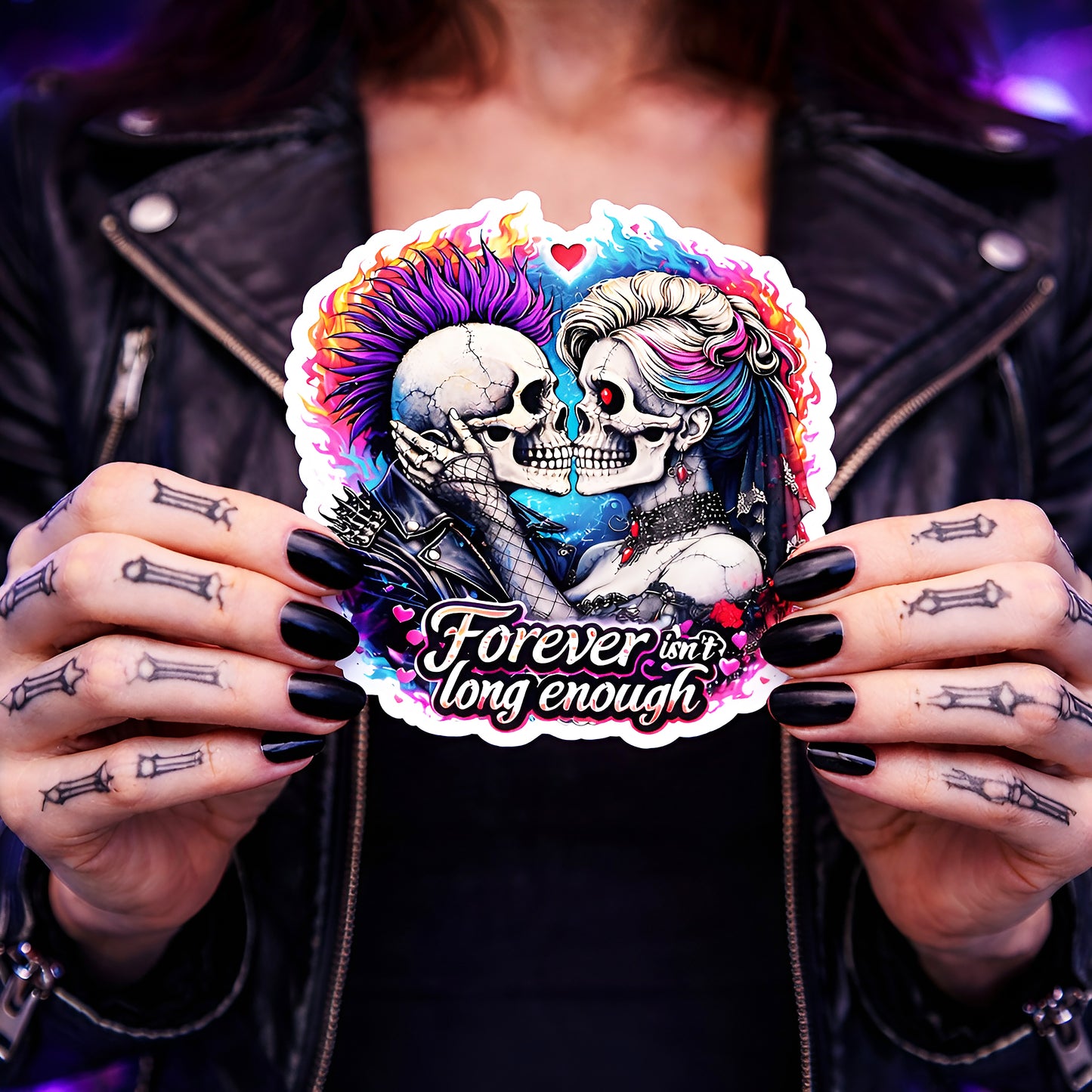 Forever Isn't Long Enough Vinyl Sticker