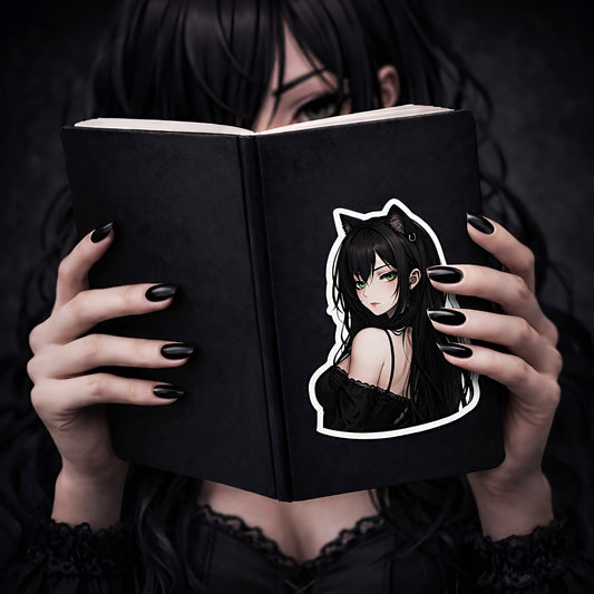Graveyard Siren Die-Cut Vinyl Sticker