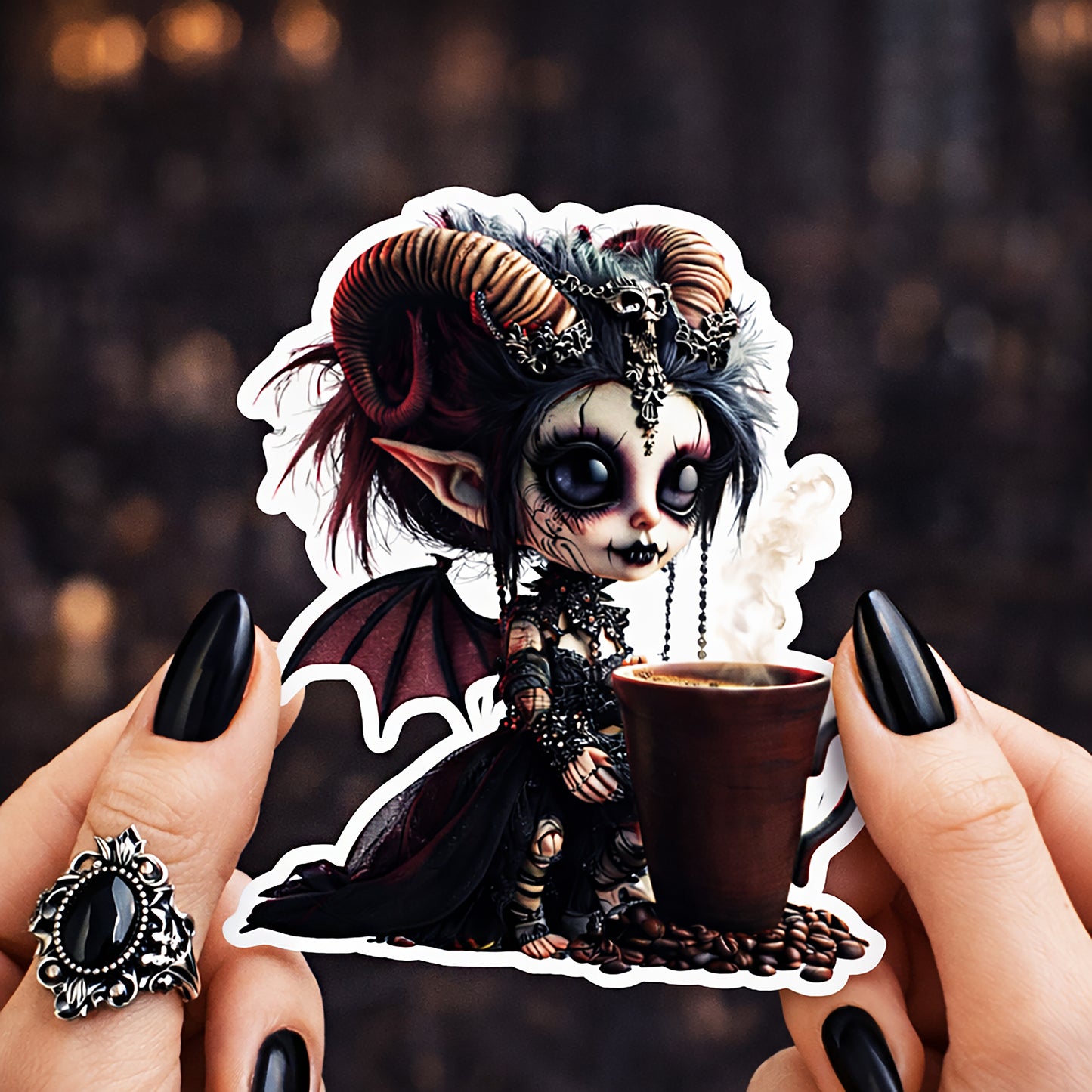 Lilith Latte Vinyl Sticker