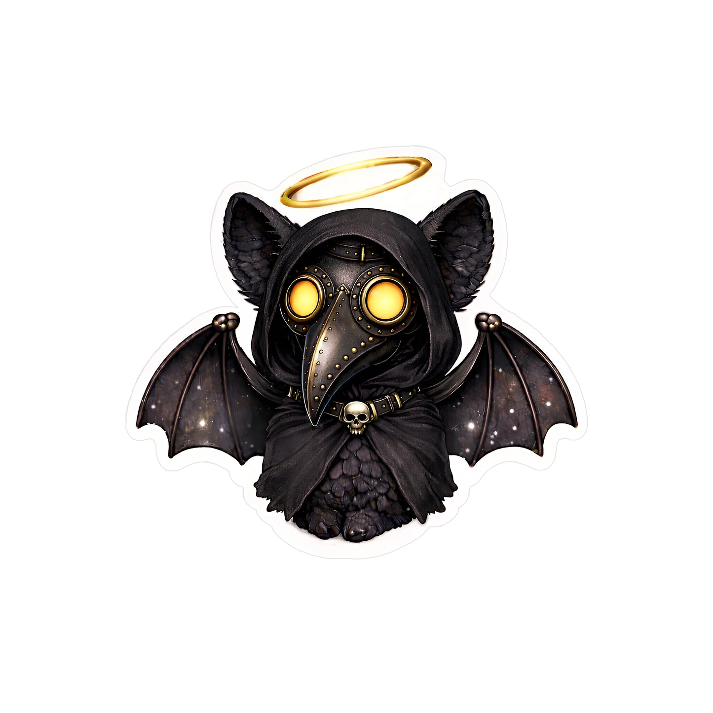 Plague Bat Vinyl Sticker