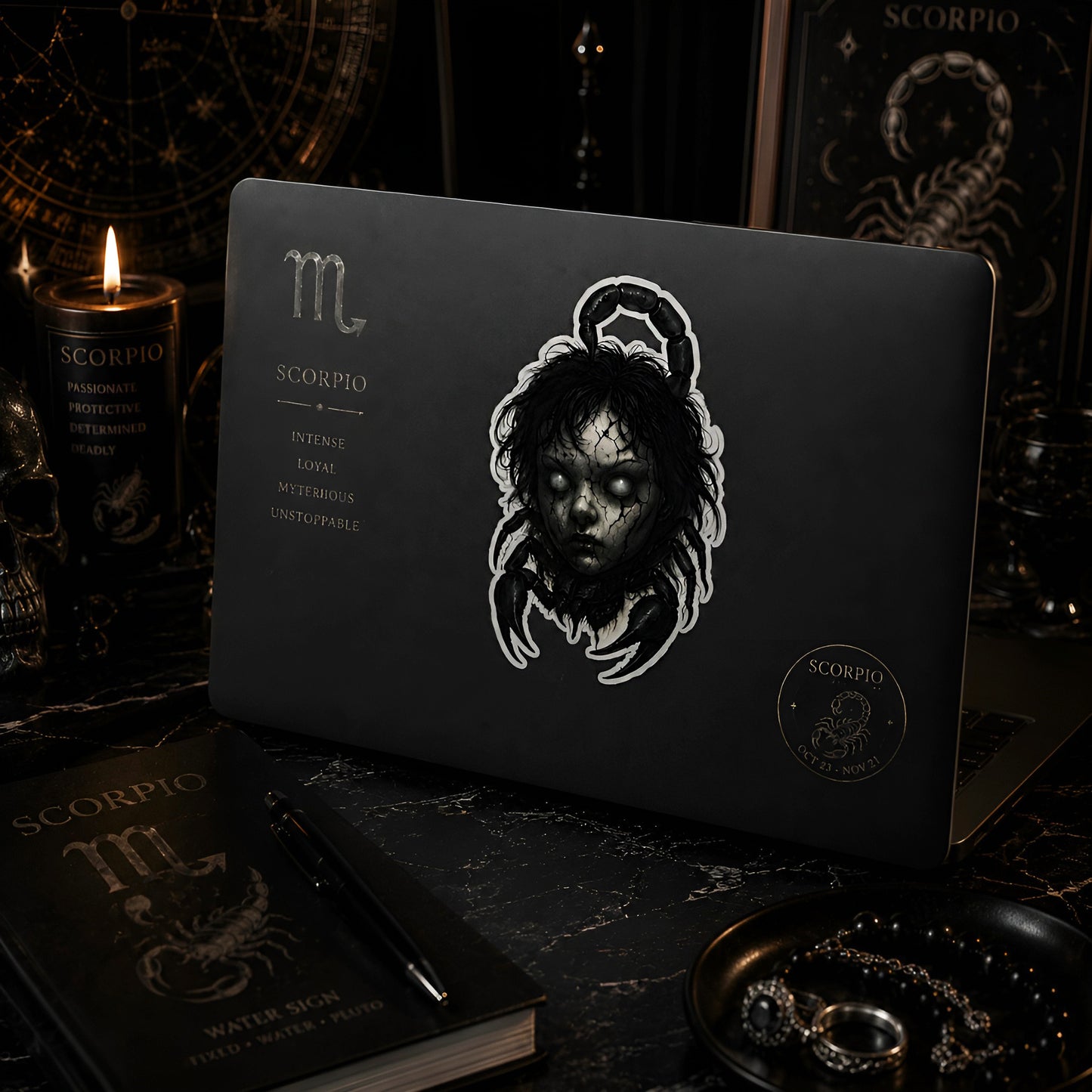 Scorpio Vinyl Sticker