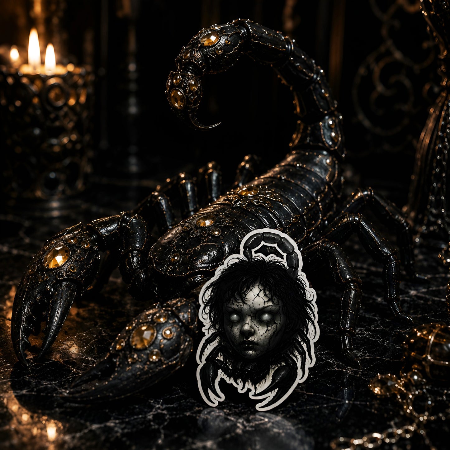 Scorpio Vinyl Sticker